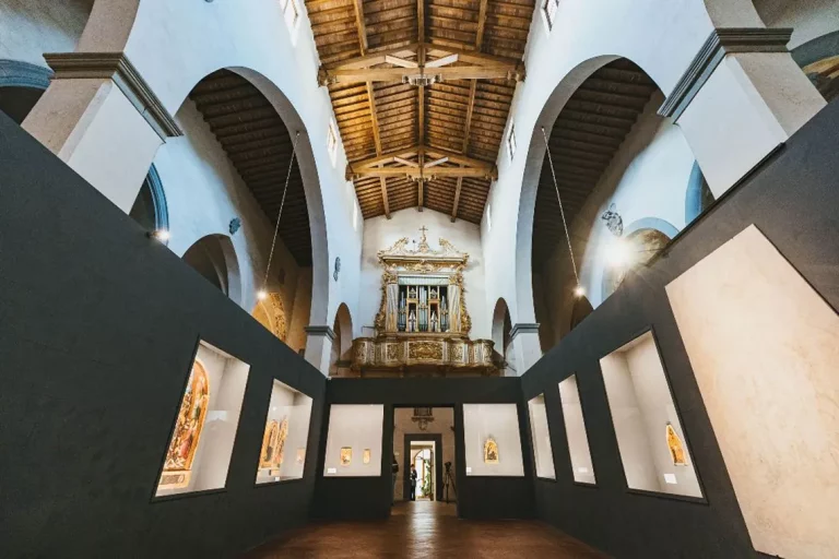 Allestimento Masolino Chiesa di Santo Stefano degli Agostiniani