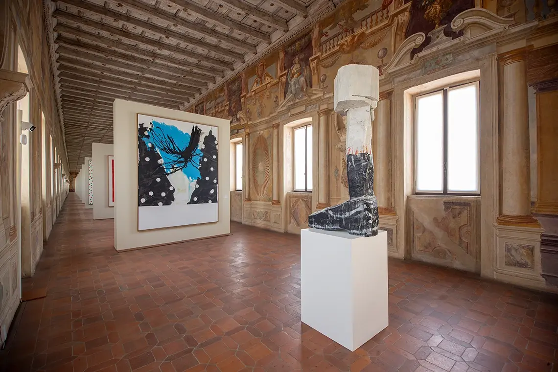 Allestimento Galleria degli Antichi, Baselitz Sabbioneta