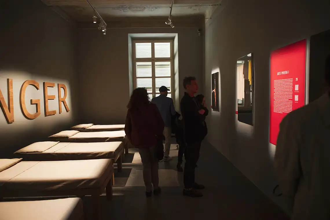 Allestimento Contemporanea Parma, Hunger Pistoletto