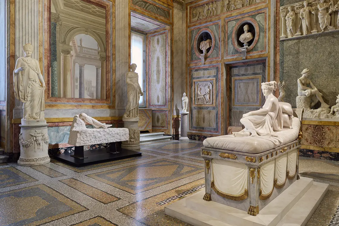 Bourgeois allestimento Galleria Borghese